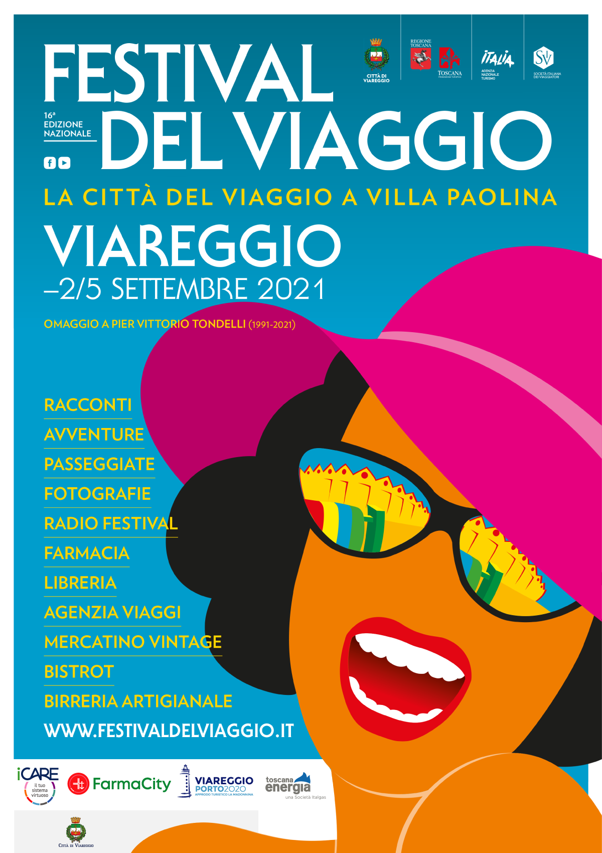 Festival del viaggio - Viareggio 2/5 Settembre 2021
