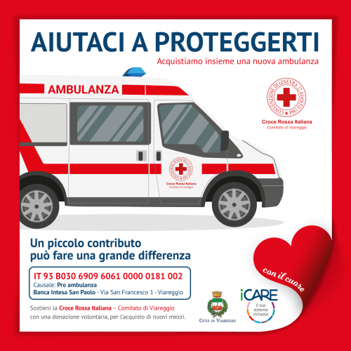 Aiutaci la Croce Rossa a Proteggerti